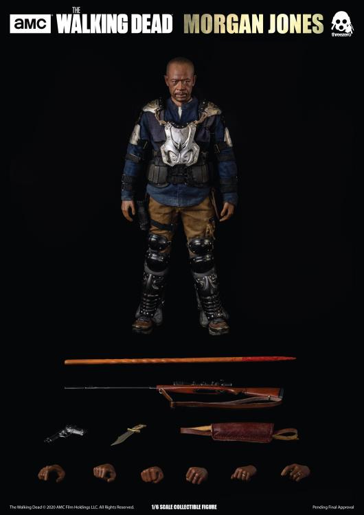 Morgan Jones 1:6 Scale Figure | The Walking Dead | Threezero