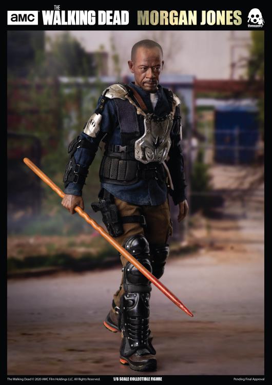 Morgan Jones 1:6 Scale Figure | The Walking Dead | Threezero