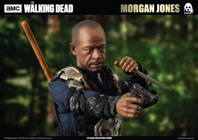 Morgan Jones 1:6 Scale Figure | The Walking Dead | Threezero