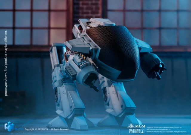 ED-209 Battle Damaged Version 1:18 Scale | Robocop | Hiya Toys