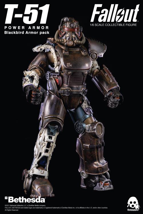 T-51 Blackbird 1:6 Scale Power Armor Pack | Fallout | Threezero