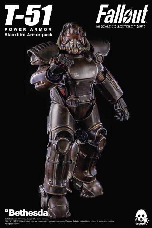 T-51 Blackbird 1:6 Scale Power Armor Pack | Fallout | Threezero