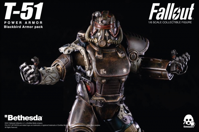T-51 Blackbird 1:6 Scale Power Armor Pack | Fallout | Threezero