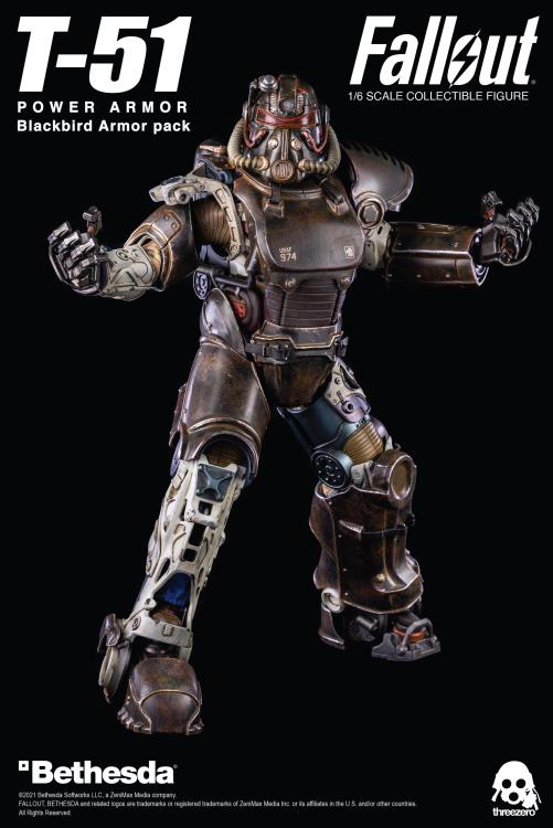 T-51 Blackbird 1:6 Scale Power Armor Pack | Fallout | Threezero
