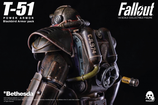 T-51 Blackbird 1:6 Scale Power Armor Pack | Fallout | Threezero