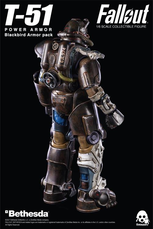 T-51 Blackbird 1:6 Scale Power Armor Pack | Fallout | Threezero