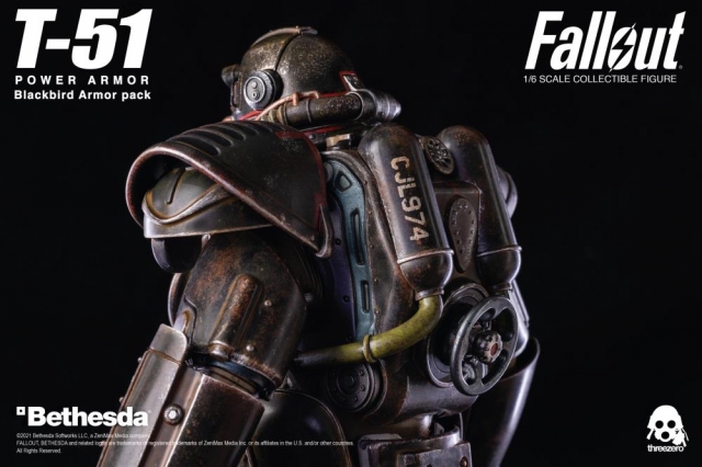 T-51 Blackbird 1:6 Scale Power Armor Pack | Fallout | Threezero