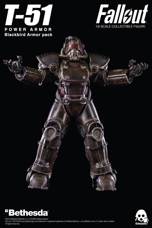 T-51 Blackbird 1:6 Scale Power Armor Pack | Fallout | Threezero