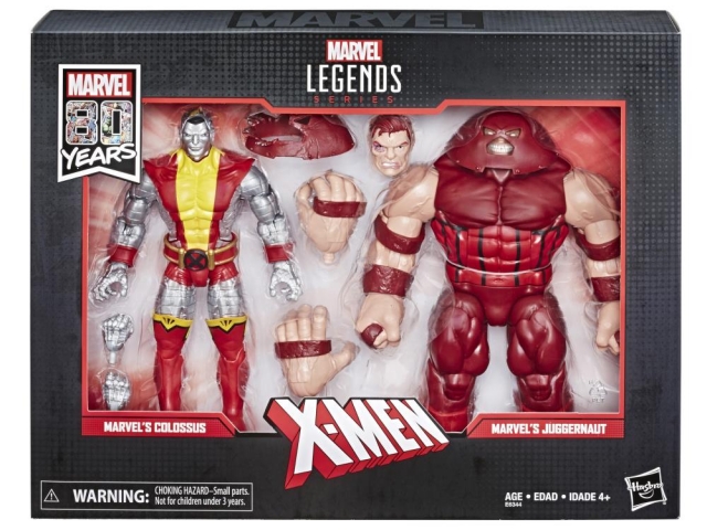 Colossus and Juggernaut Set of 2 | Marvel Legends 80th Anniversary