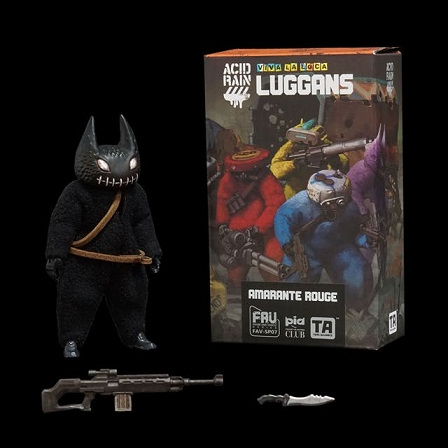 FAV-SP07 Amarante Rouge Viva La Loca Luggans 1:18 Scale | Acid Rain FAV