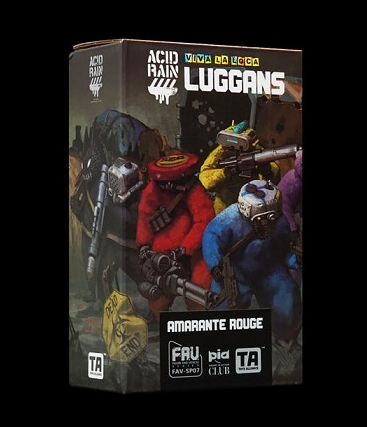 FAV-SP07 Amarante Rouge Viva La Loca Luggans 1:18 Scale | Acid Rain FAV