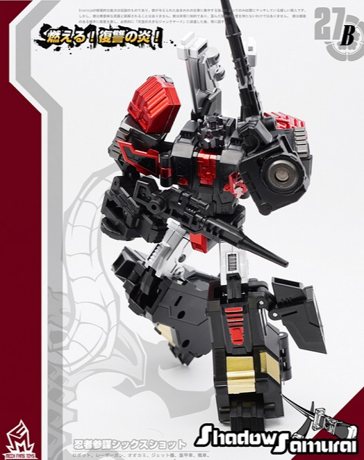 MF-27B Shadow Samurai | Mech Fans Toys