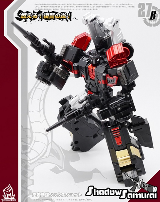 MF-27B Shadow Samurai | Mech Fans Toys