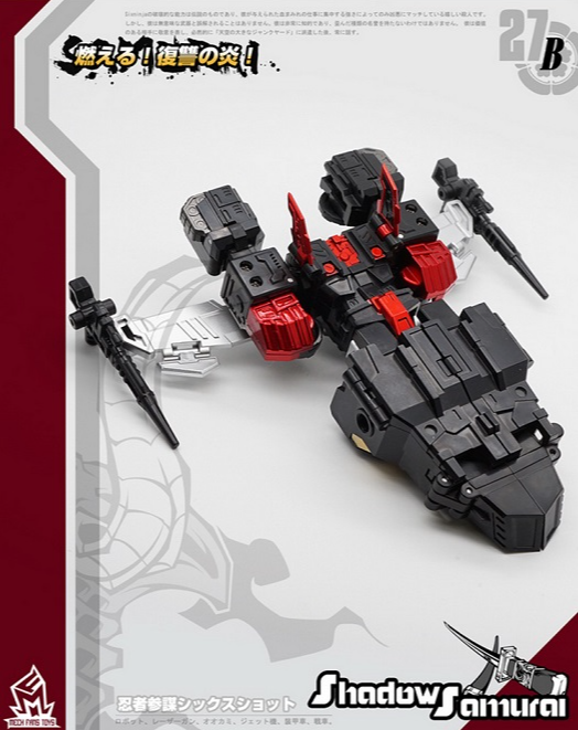 MF-27B Shadow Samurai | Mech Fans Toys
