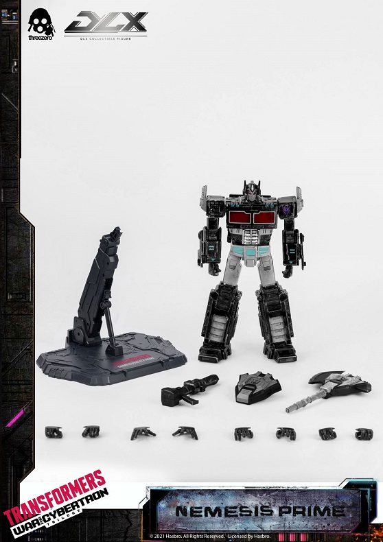 Nemesis Prime DLX Scale Collectible Figure | Transformers | threezero