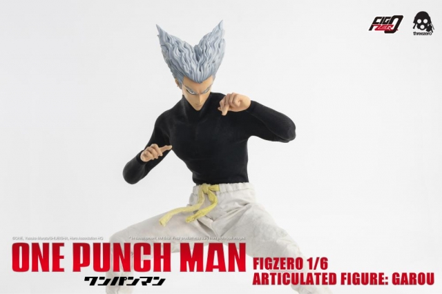 Garou FigZero Collectible Figure | One-punch Man | threezero