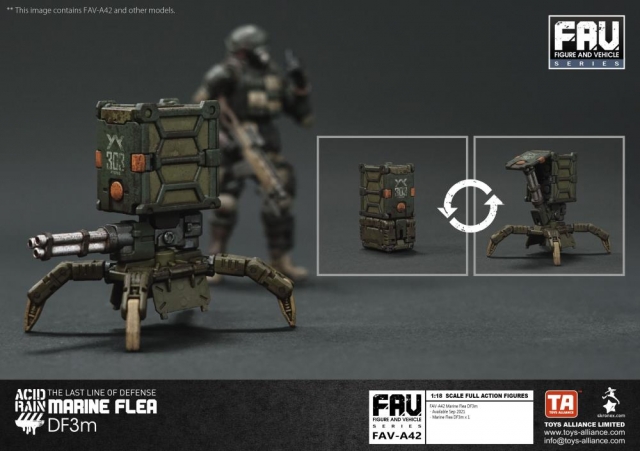 FAV-A42 Marine Flea DF3m 1:18 Scale | Acid Rain FAV