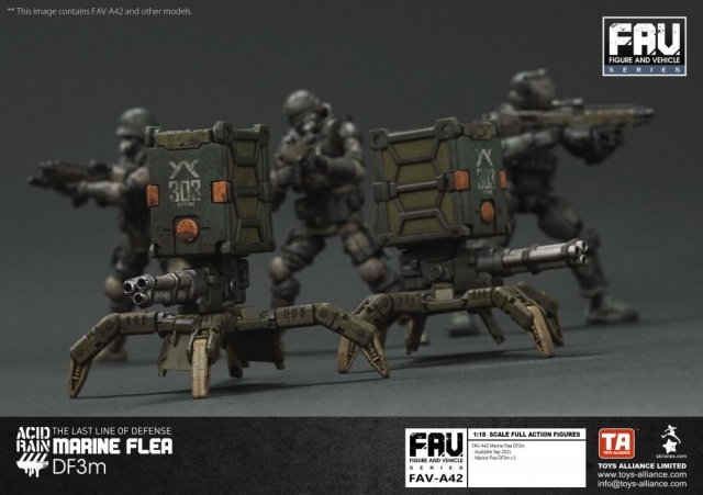 FAV-A42 Marine Flea DF3m 1:18 Scale | Acid Rain FAV