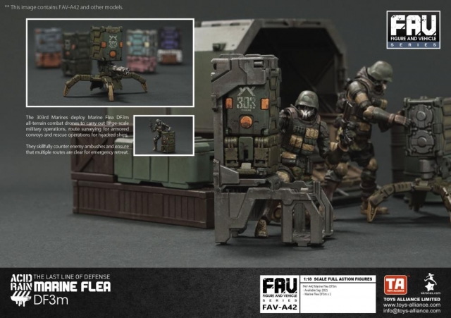 FAV-A42 Marine Flea DF3m 1:18 Scale | Acid Rain FAV