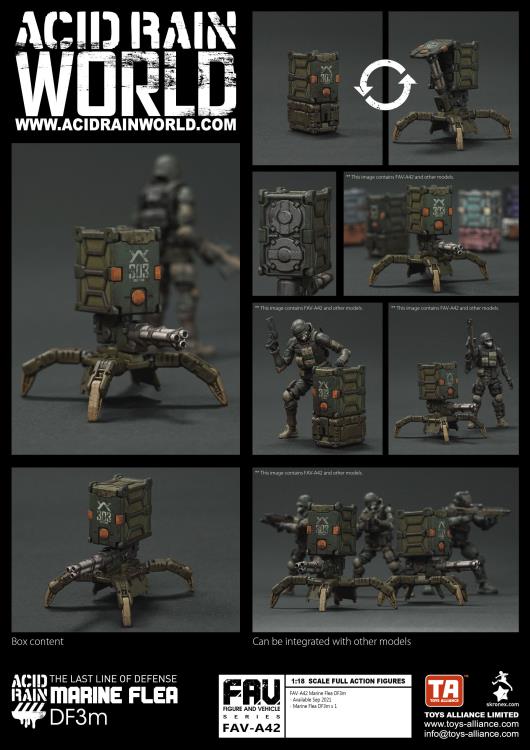 FAV-A42 Marine Flea DF3m 1:18 Scale | Acid Rain FAV