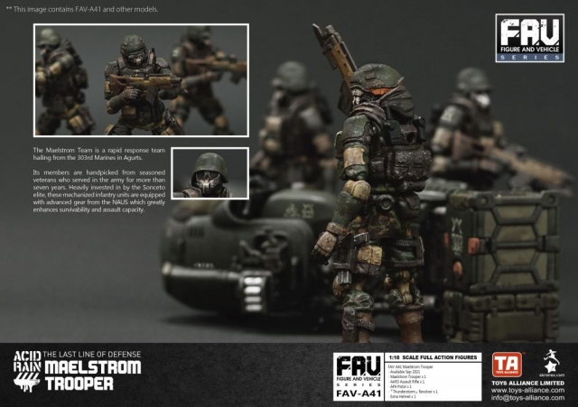 FAV-A41 Maelstrom Trooper 1:18 Scale | Acid Rain Fav