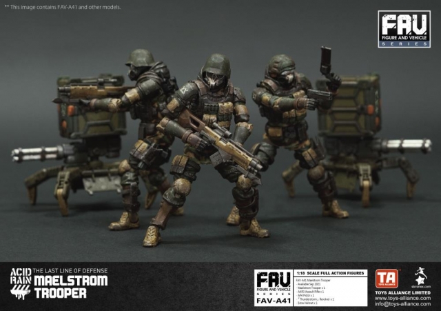 FAV-A41 Maelstrom Trooper 1:18 Scale | Acid Rain Fav