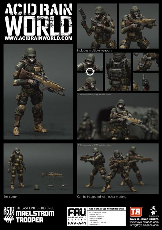 FAV-A41 Maelstrom Trooper 1:18 Scale | Acid Rain Fav