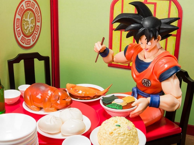 Goku Eating Scene Set S.H. Figuarts | Bandai Tamashii Nations | Dragon ball
