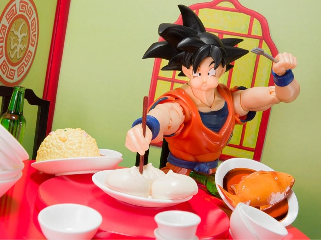 Goku Eating Scene Set S.H. Figuarts | Bandai Tamashii Nations | Dragon ball