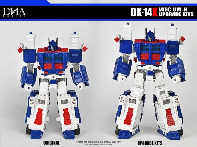 DK-14K Upgrade Kit for Transformers War for Cybertron Kingdom WFC-K20 Ultra Magnus | Dna Design | Upgrade Kit