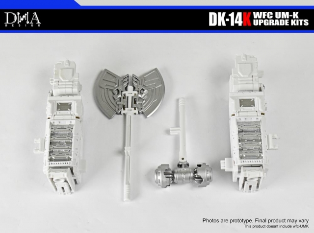 DK-14K Upgrade Kit for Transformers War for Cybertron Kingdom WFC-K20 Ultra Magnus | Dna Design | Upgrade Kit