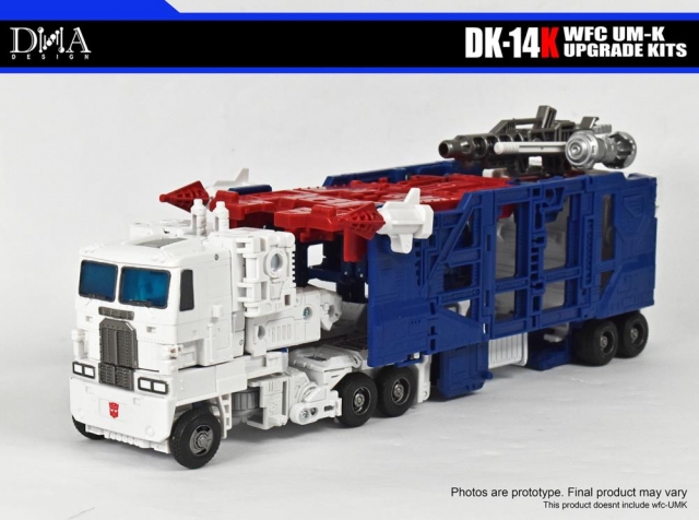 DK-14K Upgrade Kit for Transformers War for Cybertron Kingdom WFC-K20 Ultra Magnus | Dna Design | Upgrade Kit
