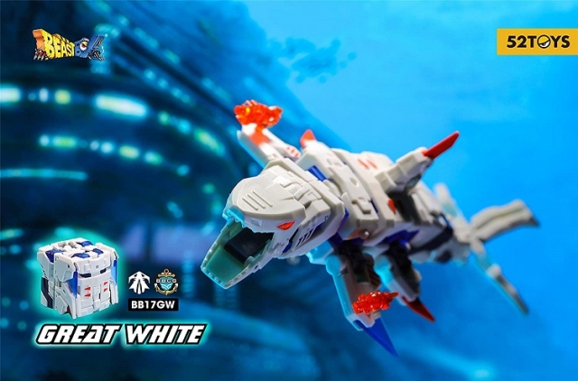 BB-17GW Great White | 52 Toys BeastBOX