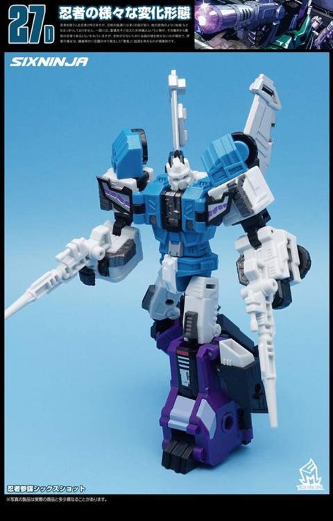 MF-27D Sixninja | Mech Fans Toys
