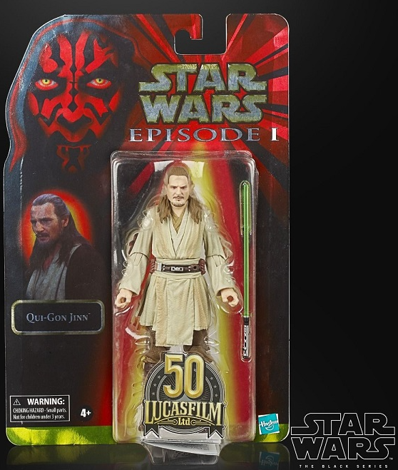 Qui-Gon Jinn 6-Inch Scale | Star Wars The Black Series 50th Anniversary | Star Wars: The Phantom Menace