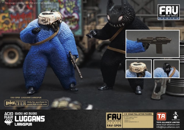 FAV-SP09 Larkspur Viva La Loca Luggans 1:18 Scale | Acid Rain FAV