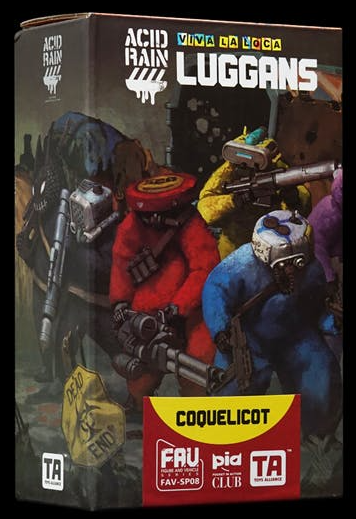 FAV-SP08 Coquelicot Viva La Loca Luggans 1:18 Scale | Acid Rain FAV
