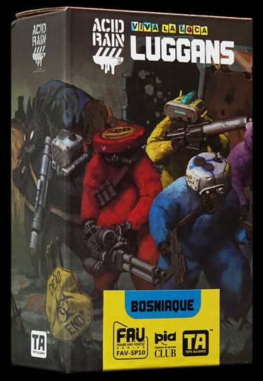 FAV-SP10 Bosniaque Viva La Loca Luggans 1:18 Scale | Acid Rain Fav