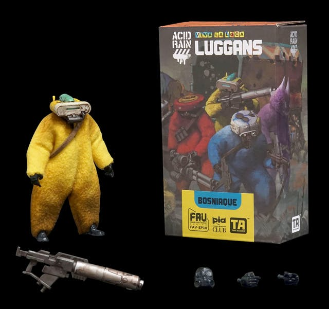 FAV-SP10 Bosniaque Viva La Loca Luggans 1:18 Scale | Acid Rain Fav
