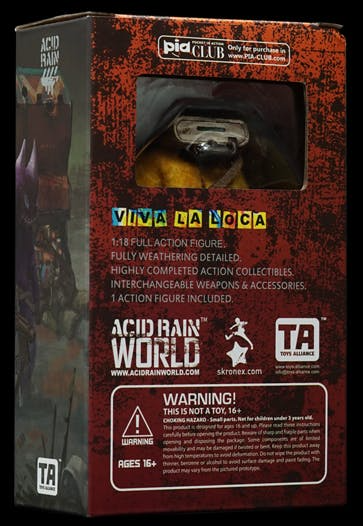 FAV-SP10 Bosniaque Viva La Loca Luggans 1:18 Scale | Acid Rain Fav