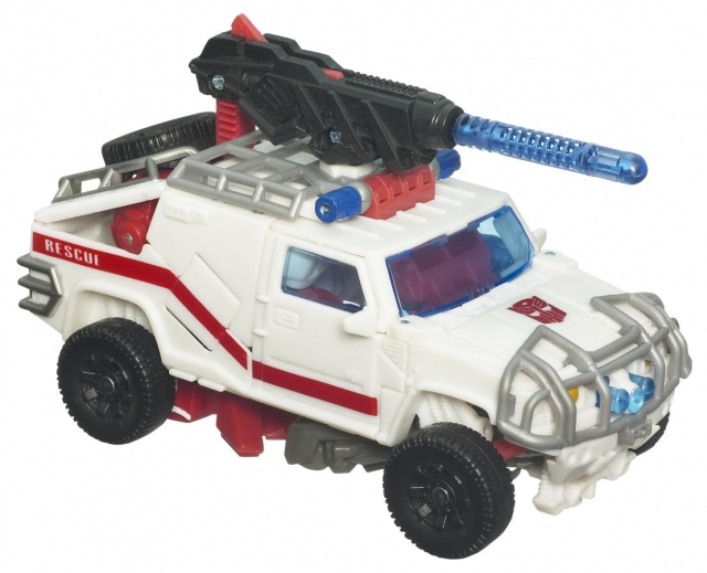 Rescue Ratchet Deluxe Class | Transformers Hunt for the Decepticons HFTD
