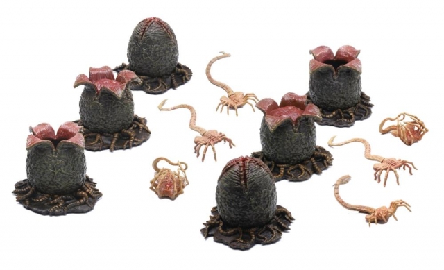 Egg and Facehugger 1:18 Scale | Aliens | Hiya Toys