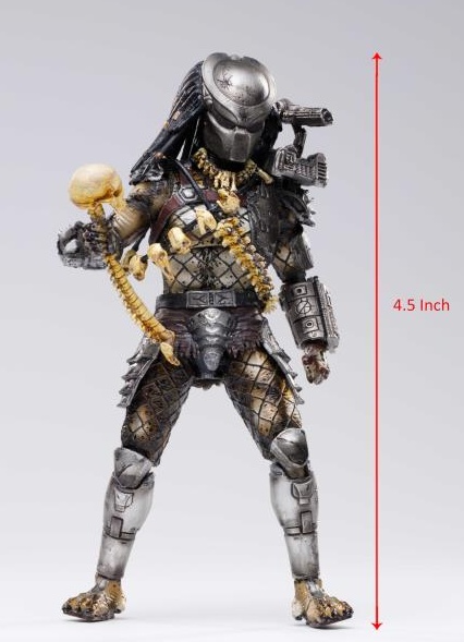 Jungle Hunter Predator Version 2 1:18 Scale | Predator | Hiya Toys