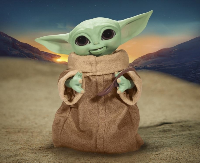 Galactic Snackin' Grogu Animatronic Ultimate Edition | The Mandalorian | Hasbro