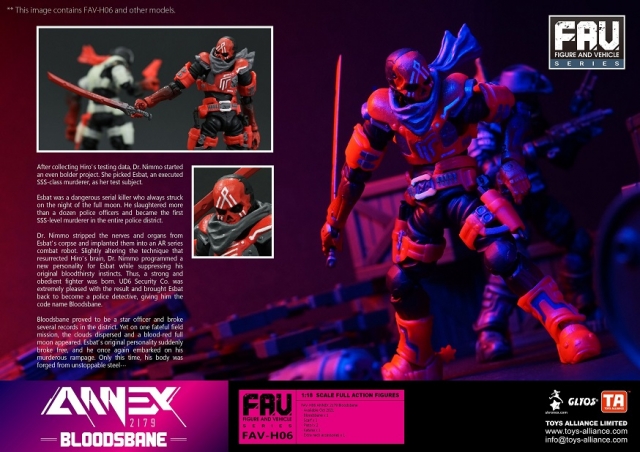 FAV-H06 Bloodsbane 1:18 Scale | Annex 2179 FAV