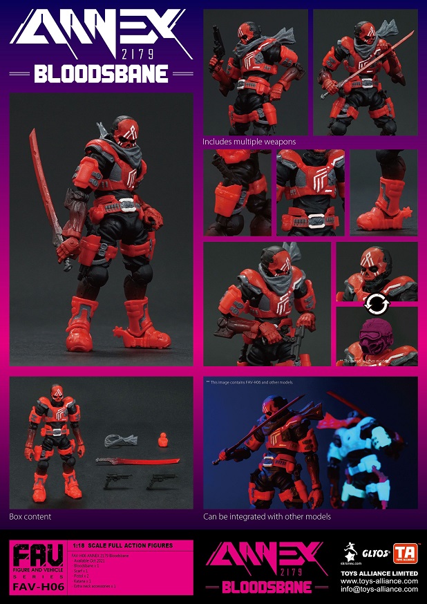 FAV-H06 Bloodsbane 1:18 Scale | Annex 2179 FAV