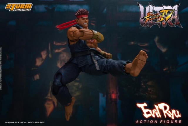 Evil Ryu 1/12 Scale Figure | Ultra Street Fighter IV | Storm Collectibles