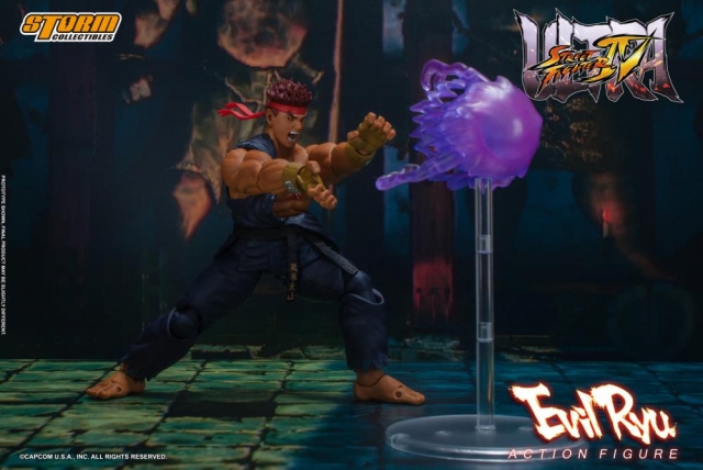 Evil Ryu 1/12 Scale Figure | Ultra Street Fighter IV | Storm Collectibles