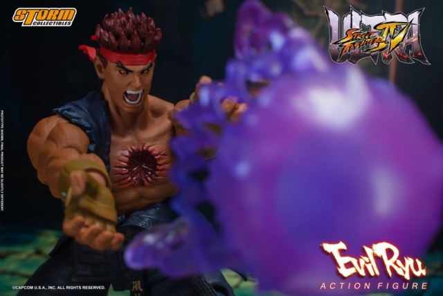 Evil Ryu 1/12 Scale Figure | Ultra Street Fighter IV | Storm Collectibles
