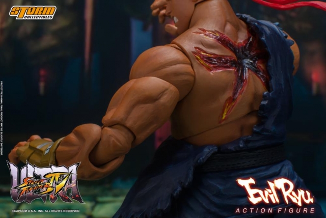 Evil Ryu 1/12 Scale Figure | Ultra Street Fighter IV | Storm Collectibles